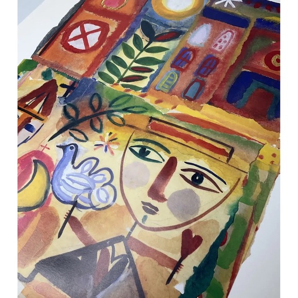 Lara Hardwood Choices 1991 Art Print England 1996‎ London